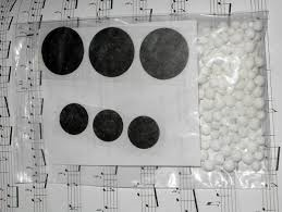 Bagpipe Tone Enhancer Replacement Pads & Balls by R.T. Shepherd & Son (In Stock) - More Details